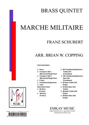 MARCHE MILITAIRE – BRASS QUINTET