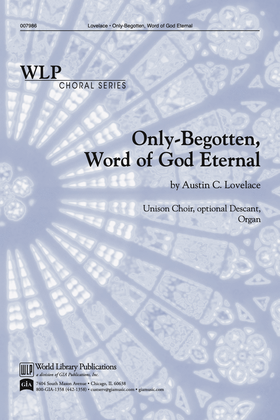 Book cover for Only-Begotten Word of God Eternal