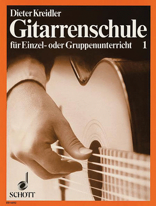 Book cover for Gitarrenschule Vol. 1