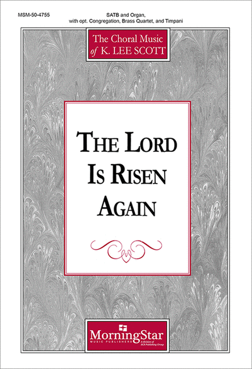 The Lord Is Risen Again (Choral Score) image number null