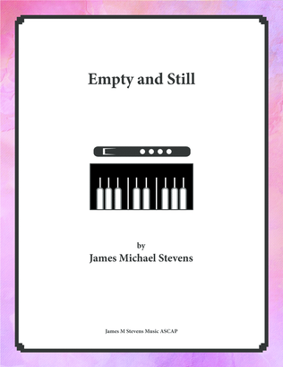 Book cover for Empty and Still - Flute & Piano