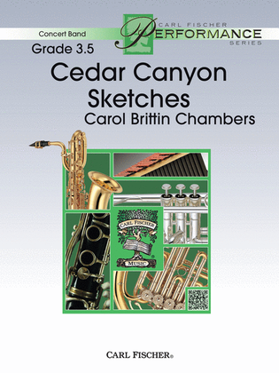 Book cover for Cedar Canyon Sketches