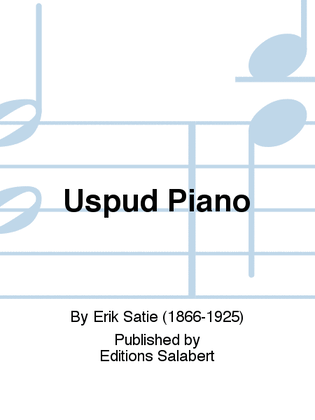 Book cover for Uspud Piano