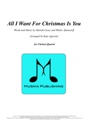 Book cover for All I Want For Christmas Is You