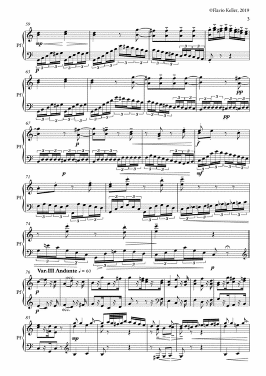 Beethoven - Variations on "Là ci darem la mano" for piano image number null