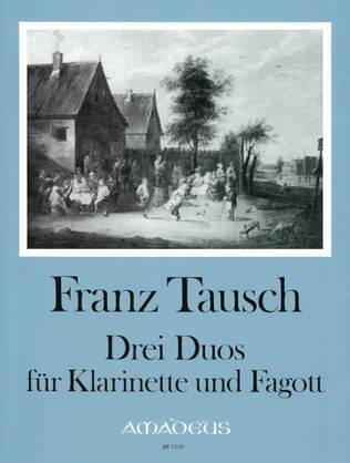 Book cover for 3 Duets Op. 21