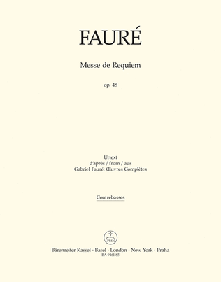 Book cover for Requiem, Op. 48