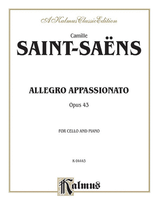 Book cover for Allegro Appassionato, Op. 43