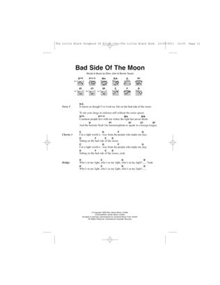 Book cover for Bad Side Of The Moon