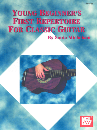 Book cover for Young Beginner's First Repertoire for Classic Guitar