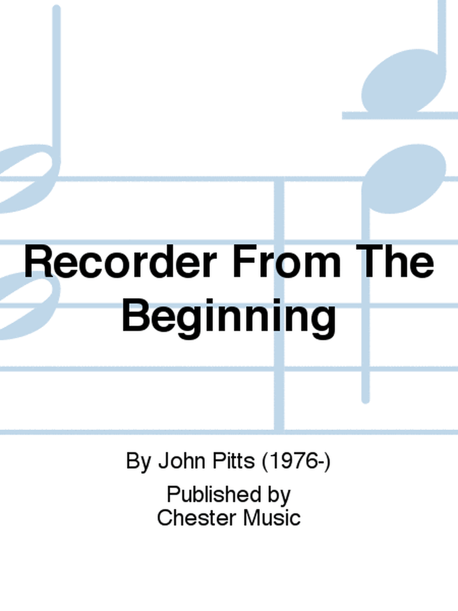 Recorder From The Beginning: Christmas Songbook