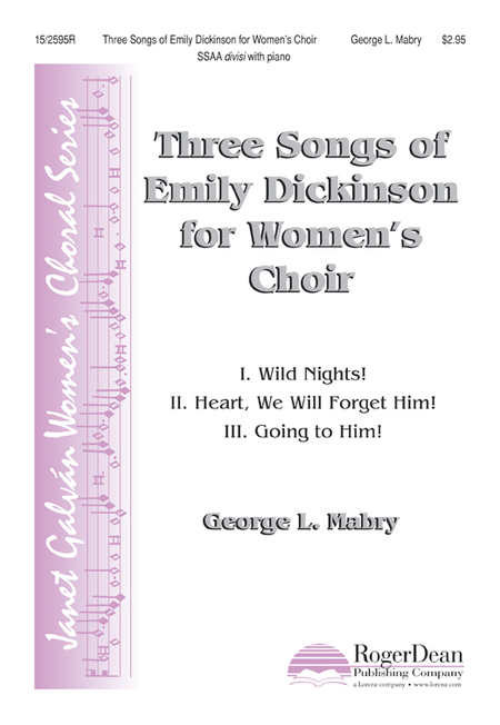Three Songs of Emily Dickinson for Women