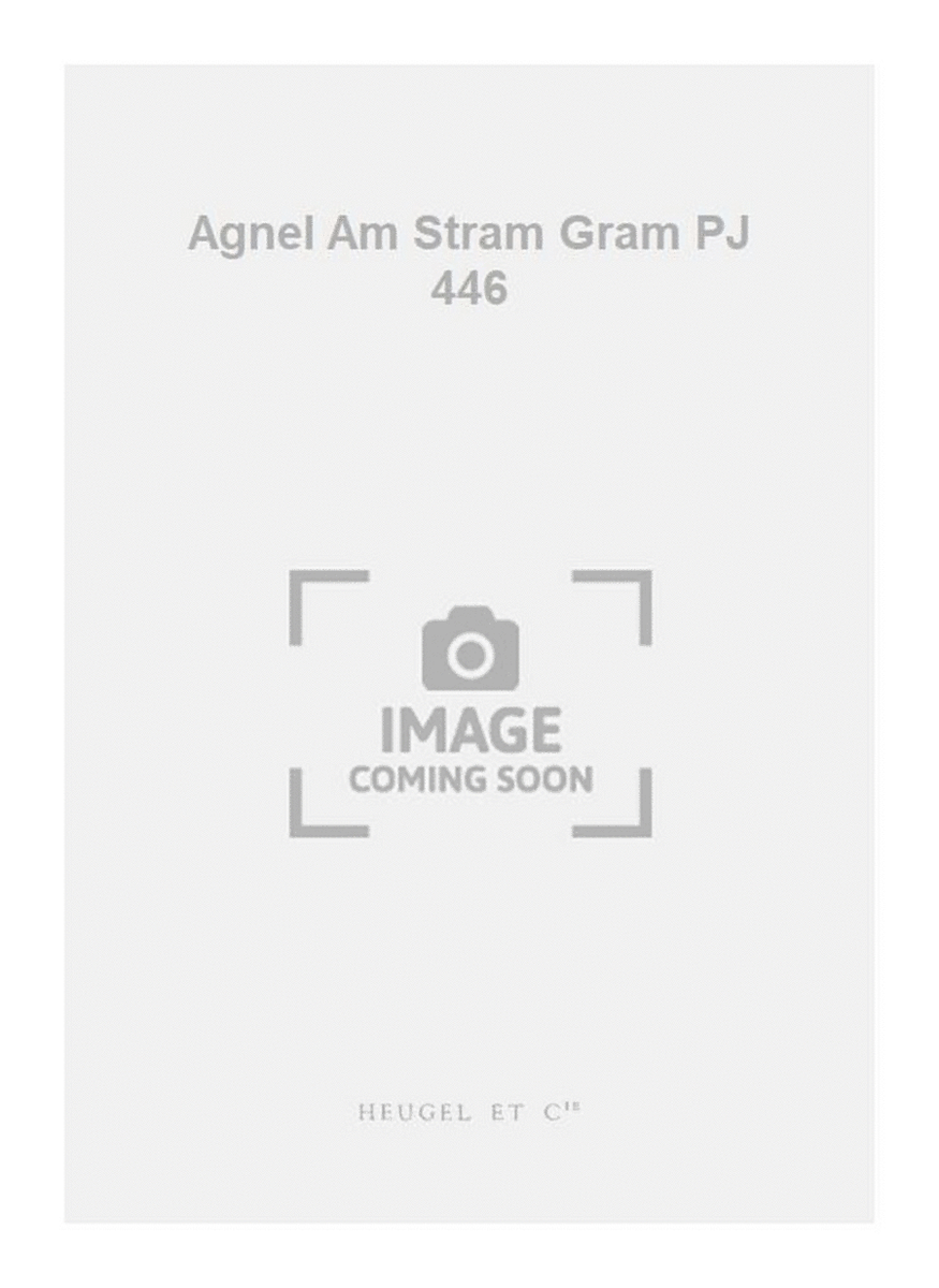 Agnel Am Stram Gram PJ 446