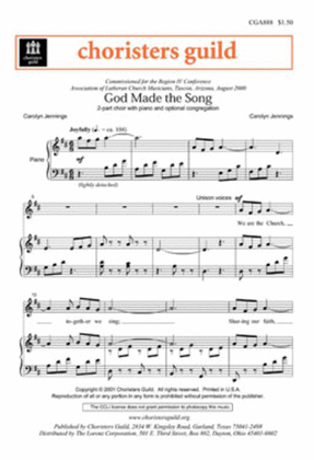 Book cover for God Made the Song