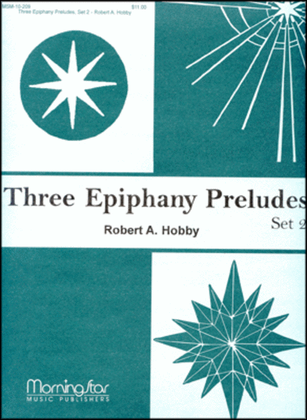 Book cover for Three Epiphany Preludes, Set 2