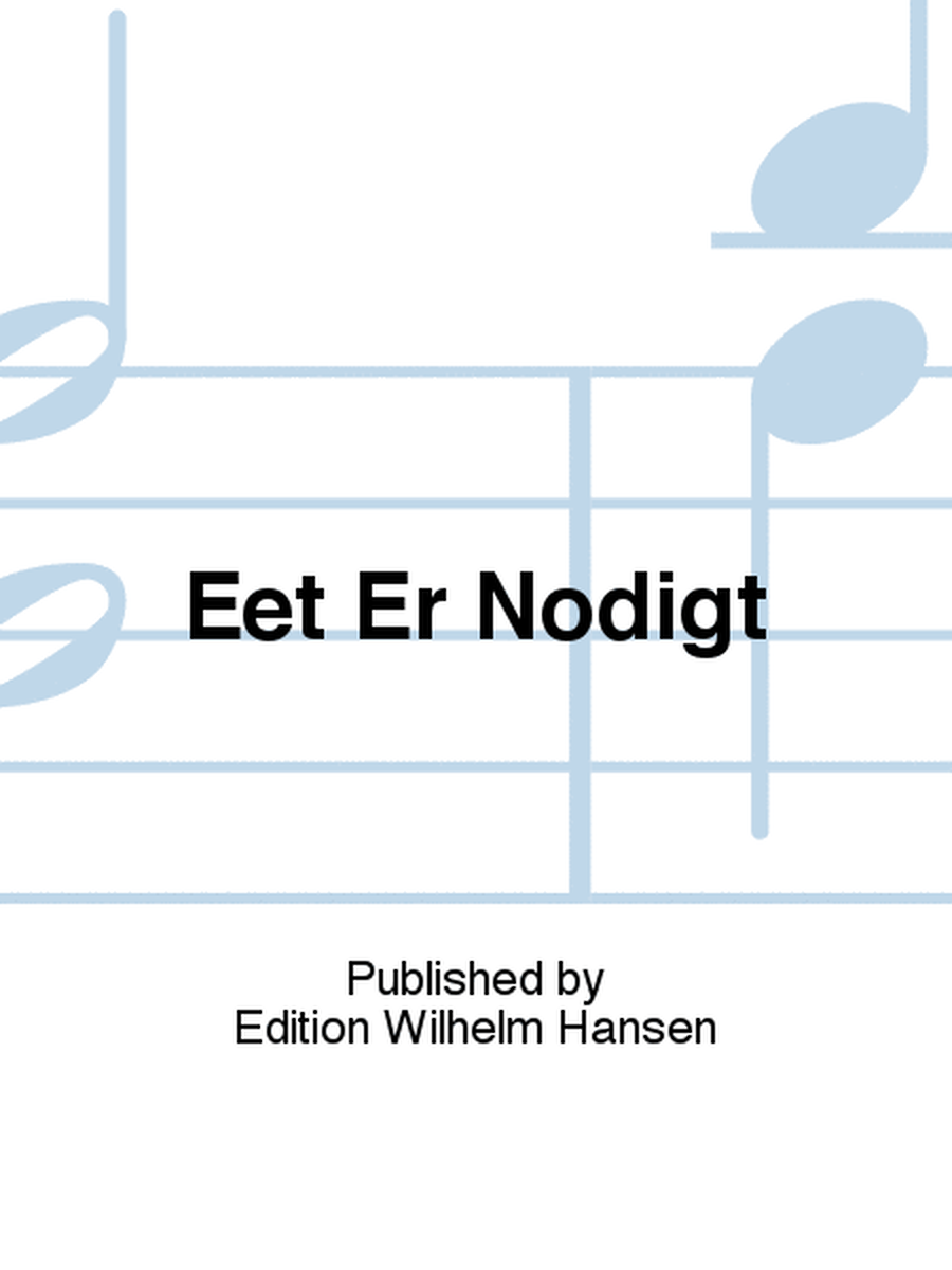 Eet Er Nodigt