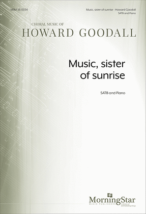 Book cover for Music, sister of sunrise