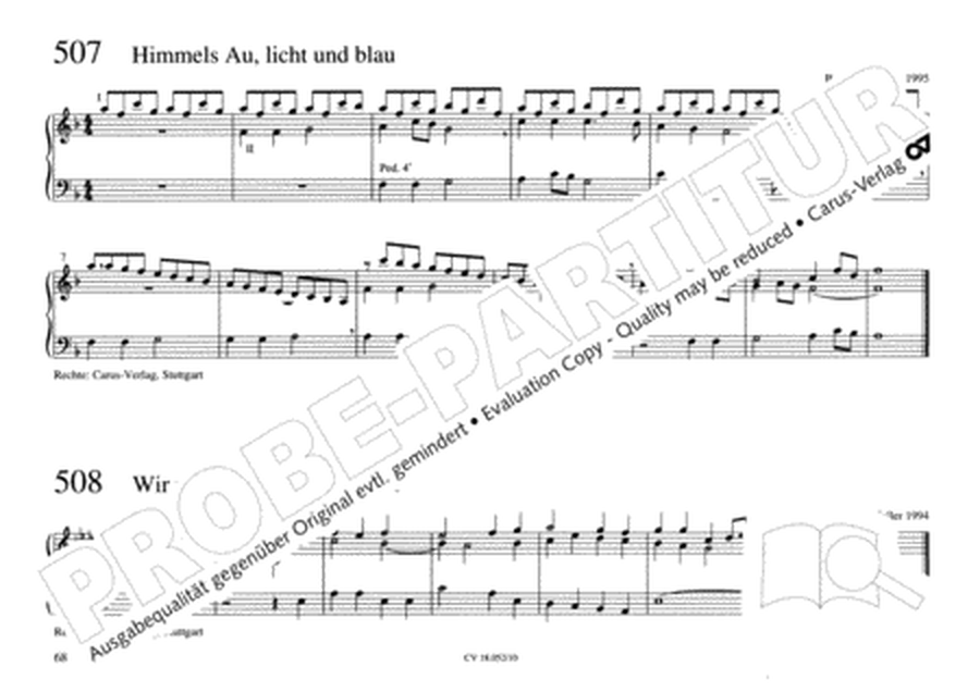 Esslinger Orgelbuch, Bd I-III