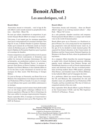 Book cover for Les anecdotiques, vol. 2