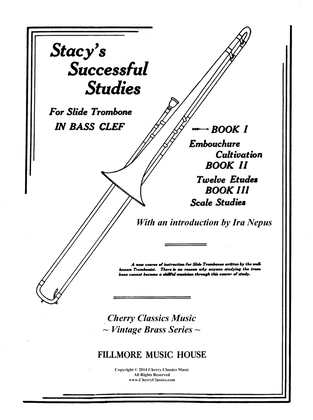 Book cover for Stacy’s Successful Studies for Trombone