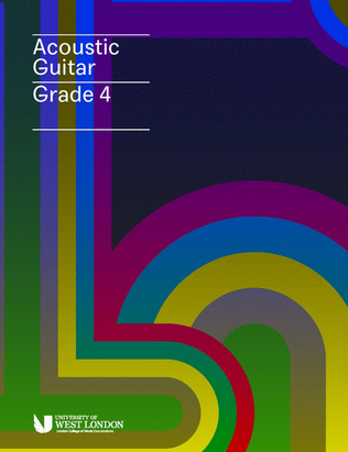 Book cover for LCM Acoustic Guitar Handbook Grade 4 2020
