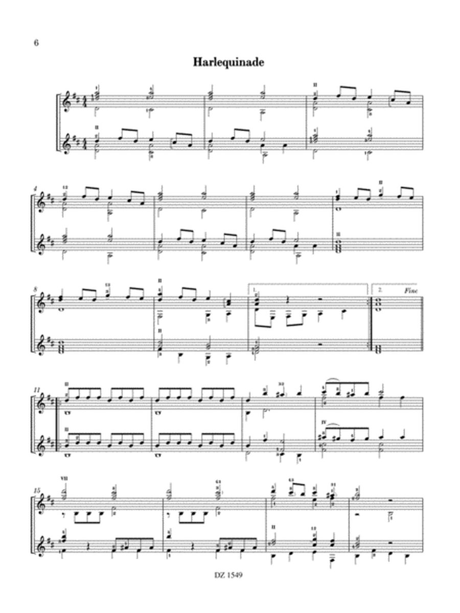 Partie polonaise (orig. for 2 baroque lutes)