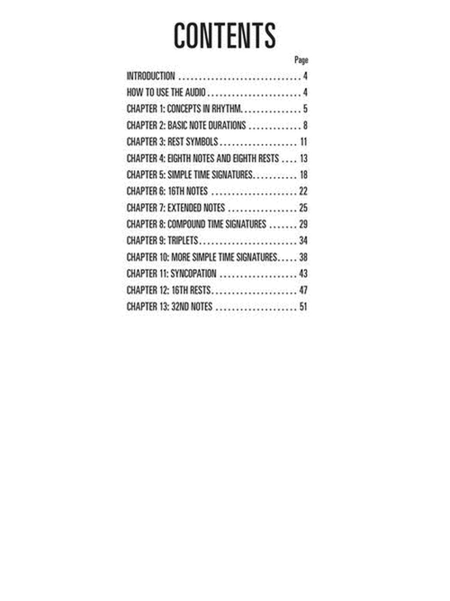 Hal Leonard Rhythm and Counting image number null