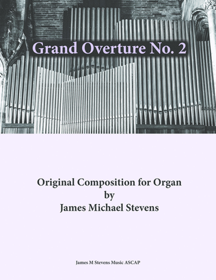 Book cover for Grand Overture No. 2 - Organ in G Major