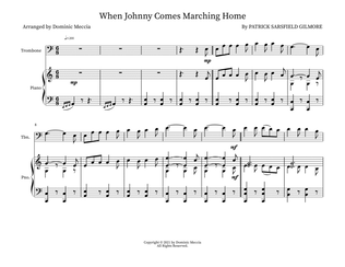 Book cover for When Johnny Comes Marching Home