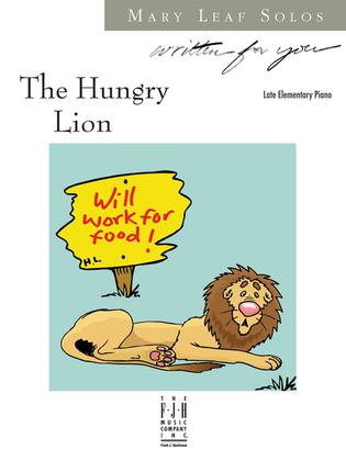 Book cover for The Hungry Lion