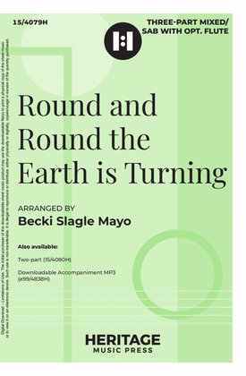 Book cover for Round and Round the Earth is Turning