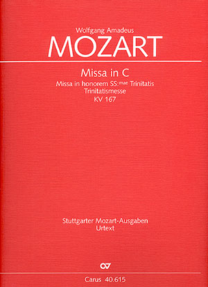 Book cover for Mass in C (Missa in C)