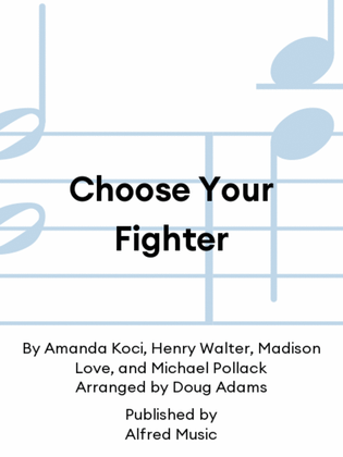 Book cover for Choose Your Fighter