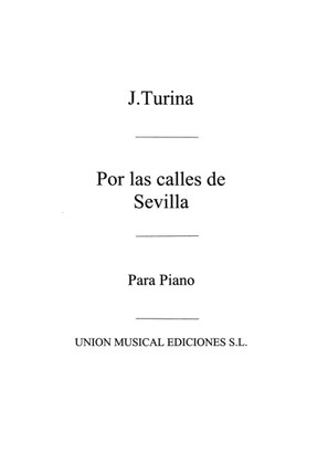 Book cover for Por Las Calles De Sevilla For Piano