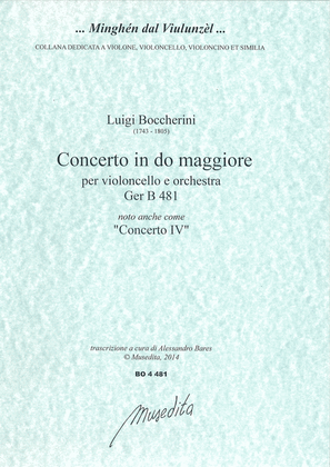 Concerto in do maggiore GerB 481