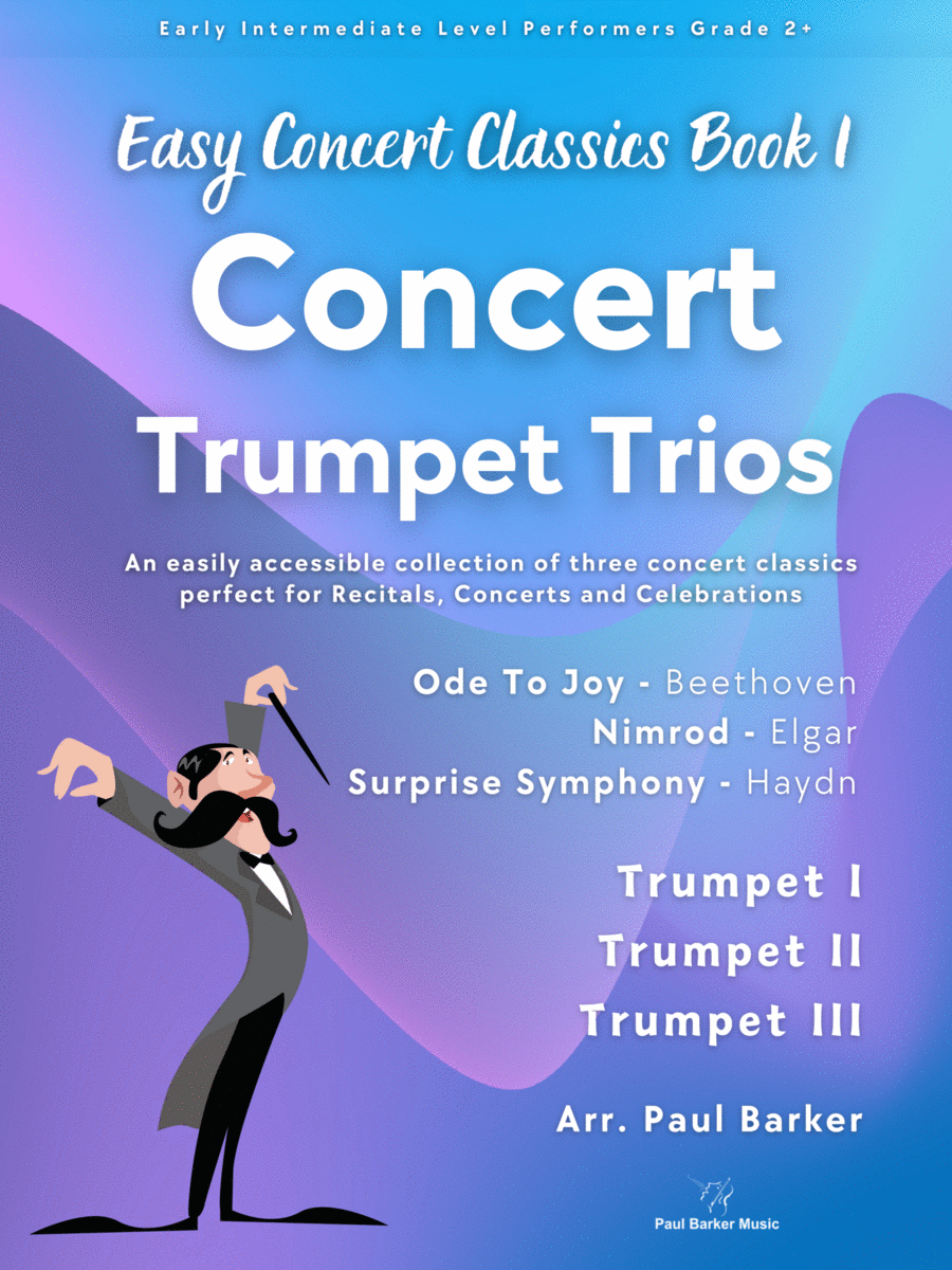 Easy Concert Classics - Trumpet Trios Book 1 image number null