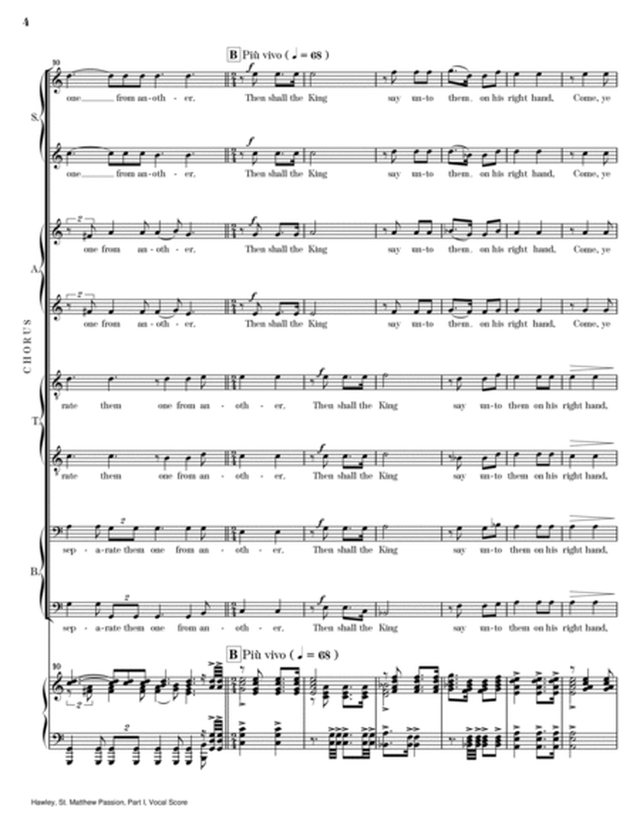 St. Matthew Passion, Part I (Vocal Score) image number null