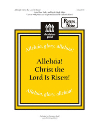 Book cover for Alleluia! Christ the Lord Is Risen!