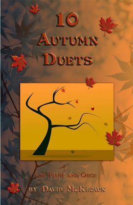 Book cover for 10 Autumn Duets for Flute and Oboe