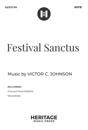 Book cover for Festival Sanctus