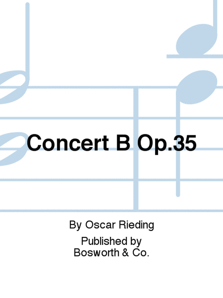Concert B Op.35