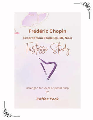 Book cover for From Chopin’s Tristesse Etude Op. 10, No. 3