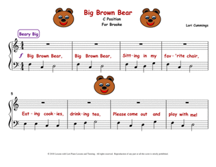 Book cover for Big Brown Bear