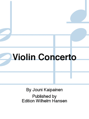 Book cover for Violin Concerto