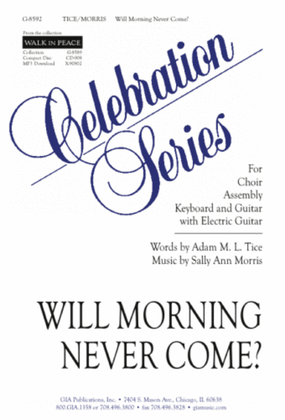 Book cover for Will Morning Never Come? - Guitar edition
