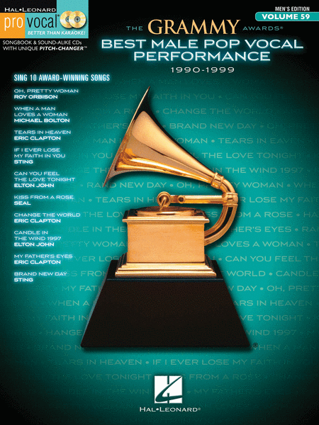 The Grammy Awards Best Male Pop Vocal Performance 1990-1999