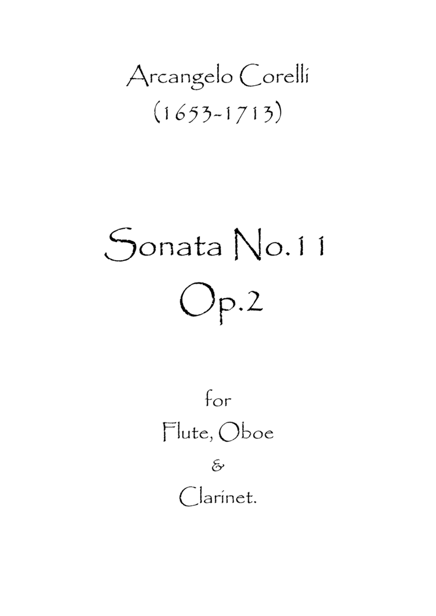 Sonata No.11 Op.2 image number null