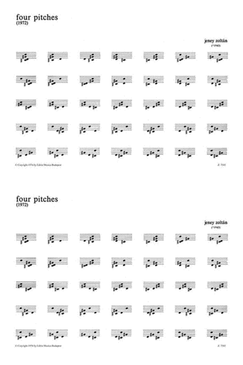 Four Pitches