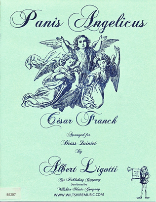 Book cover for Panis Angelicus (Albert Ligotti)