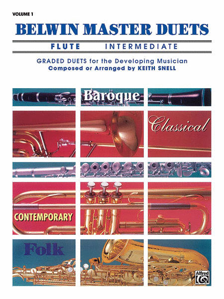 Belwin Master Duets (Flute), Intermediate Volume 1